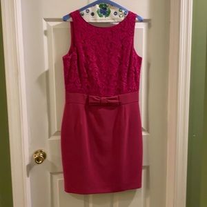Like new Pink lace top Banana Republic dress